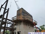Securing the Shear wall panels at Elev. 7-Stair -4,5, Facing South-West (800x600).jpg